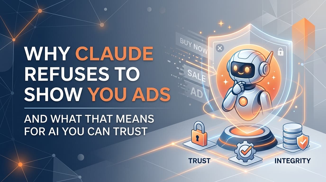 Why Claude Refuses to Show You Ads — And What That Means for AI You Can Trust